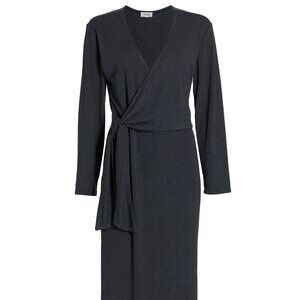 Splendid Astrid Midi Wrap Dress